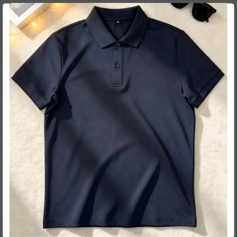 Short Sleeve Summer Turn-Down Collar Casual
