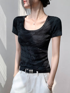 Black Square Collar