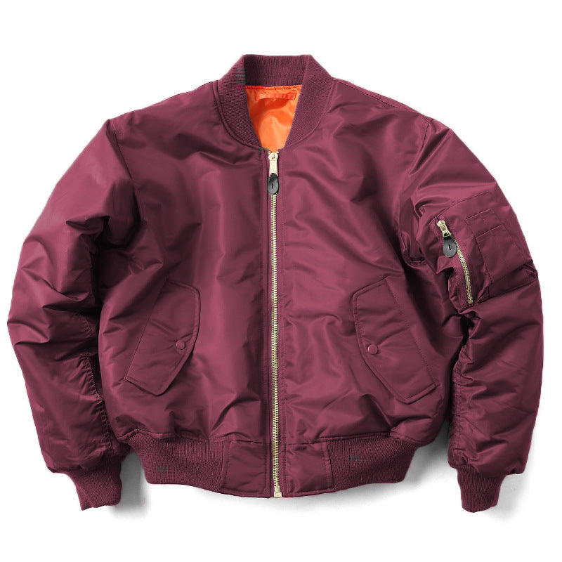 Short-sleeved cotton-padded jacket