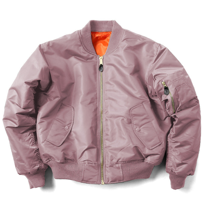 Short-sleeved cotton-padded jacket