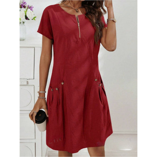 Short-sleeved dress