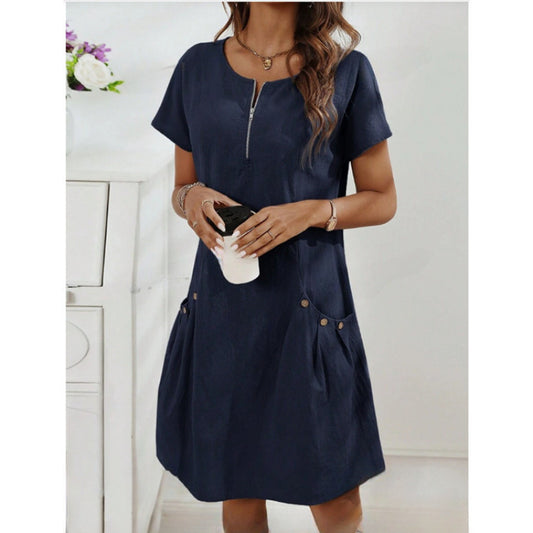 Short-sleeved dress