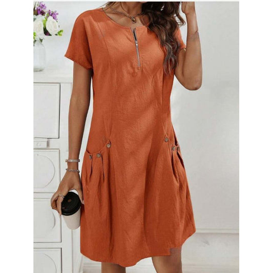 Short-sleeved dress