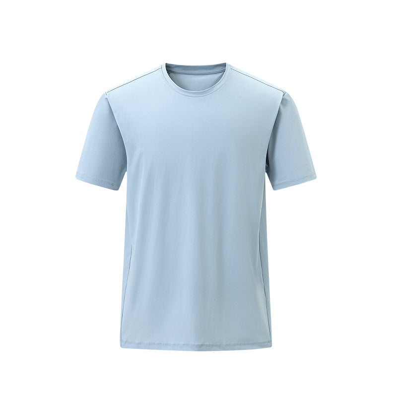 Short-sleeved men's round neck T-shirt