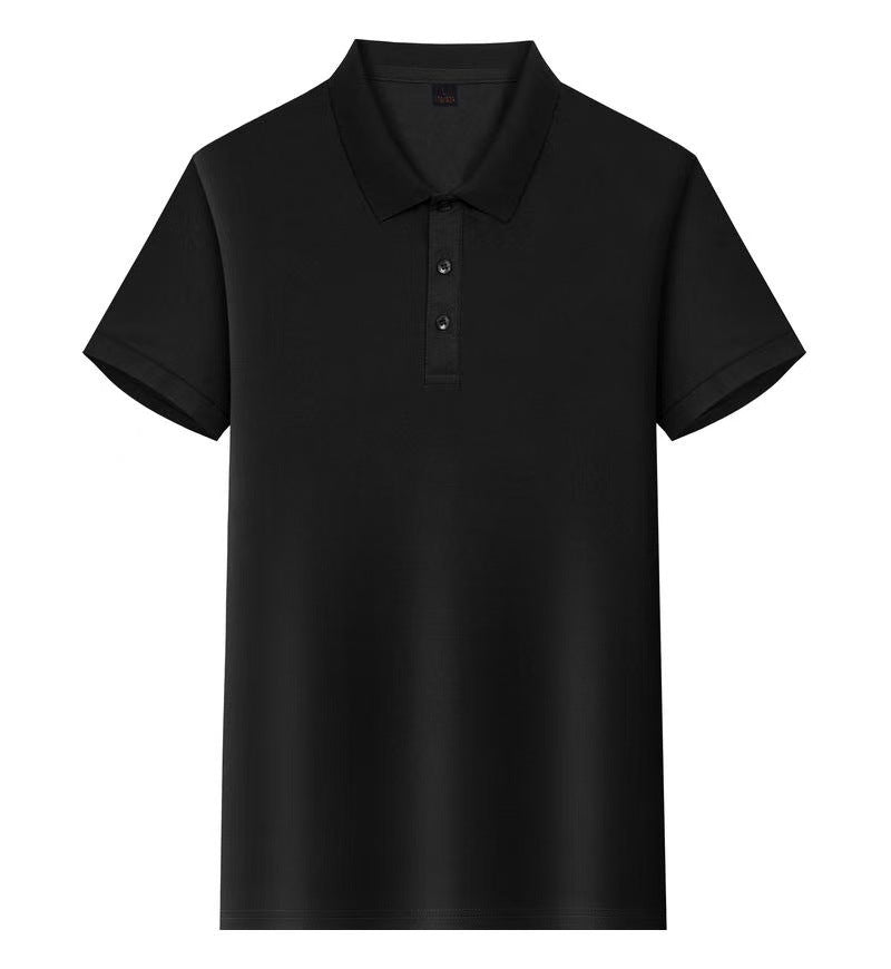 Short-sleeved polo shirt for men's summer workwear
