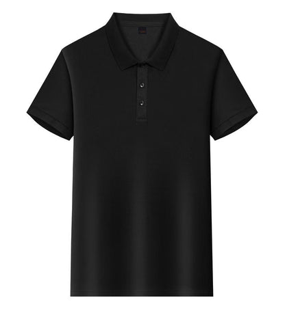 Short-sleeved polo shirt for men's summer workwear