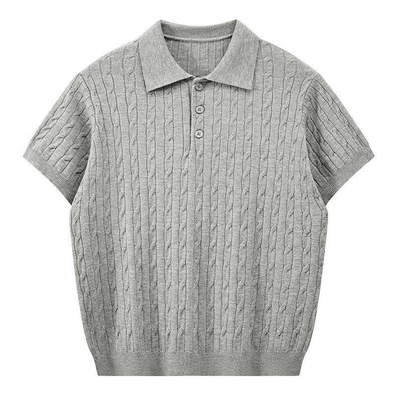 Short-Sleeved Polo Shirt
