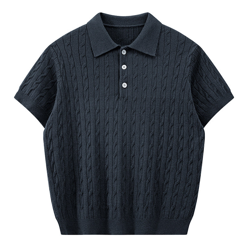 Short-Sleeved Polo Shirt