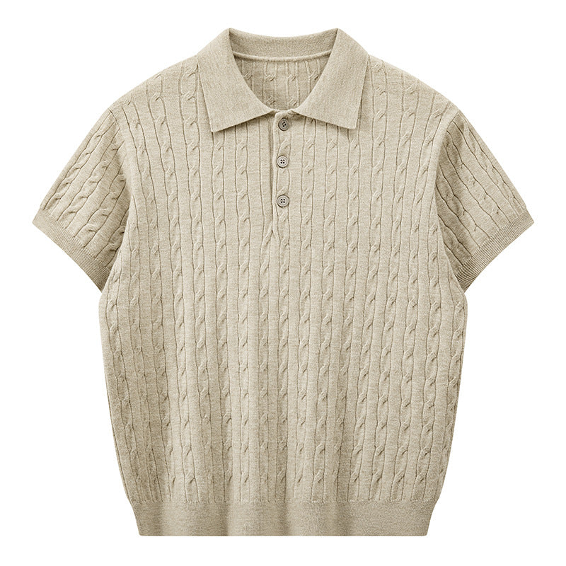 Short-Sleeved Polo Shirt