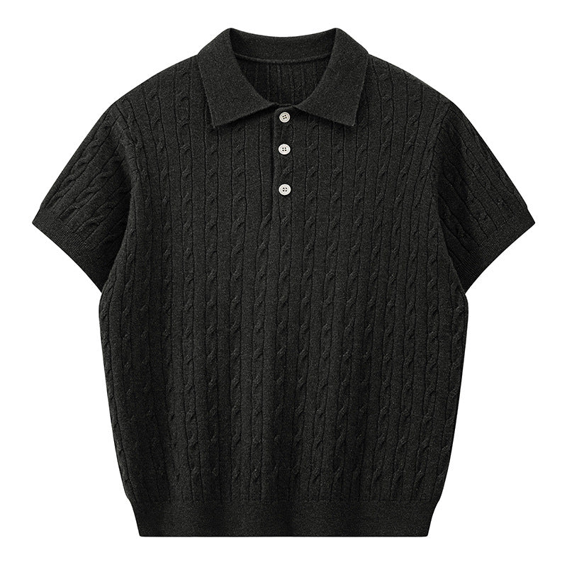 Short-Sleeved Polo Shirt
