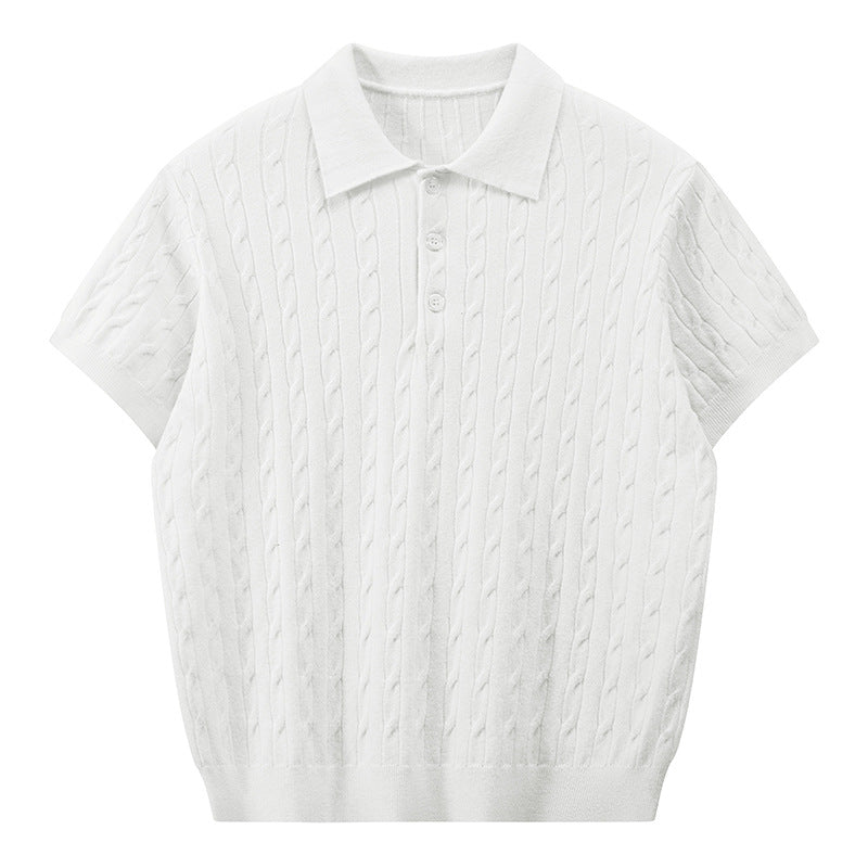 Short-Sleeved Polo Shirt