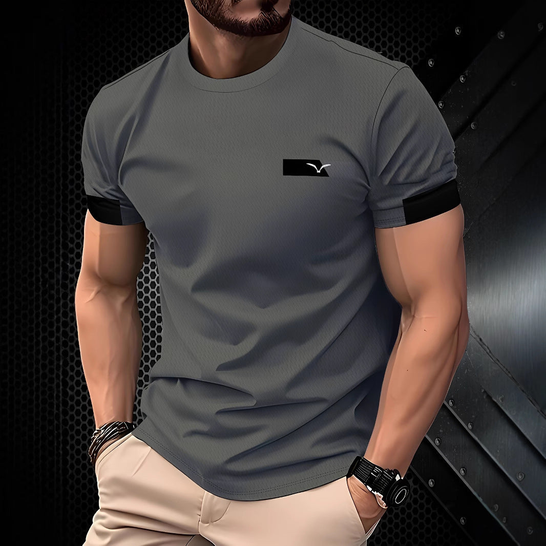 Short-Sleeved Printed T-Shirt Tops