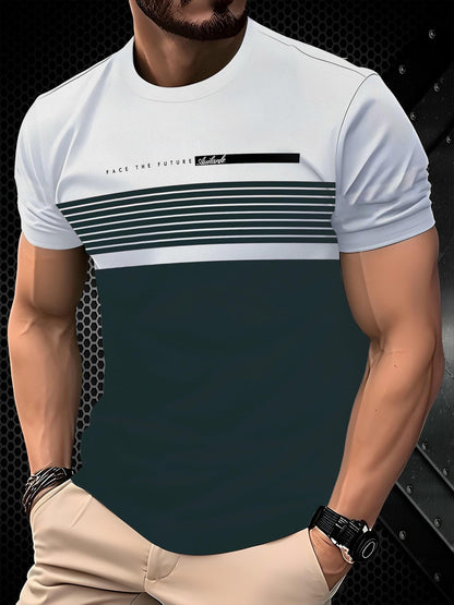 Short-Sleeved Printed T-Shirt Tops