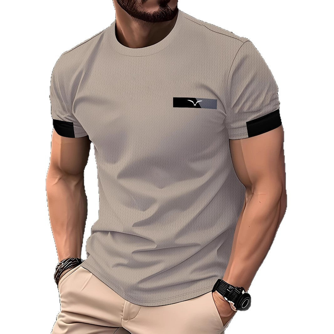 Short-Sleeved Printed T-Shirt Tops