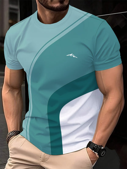 Short-Sleeved Printed T-Shirt Tops