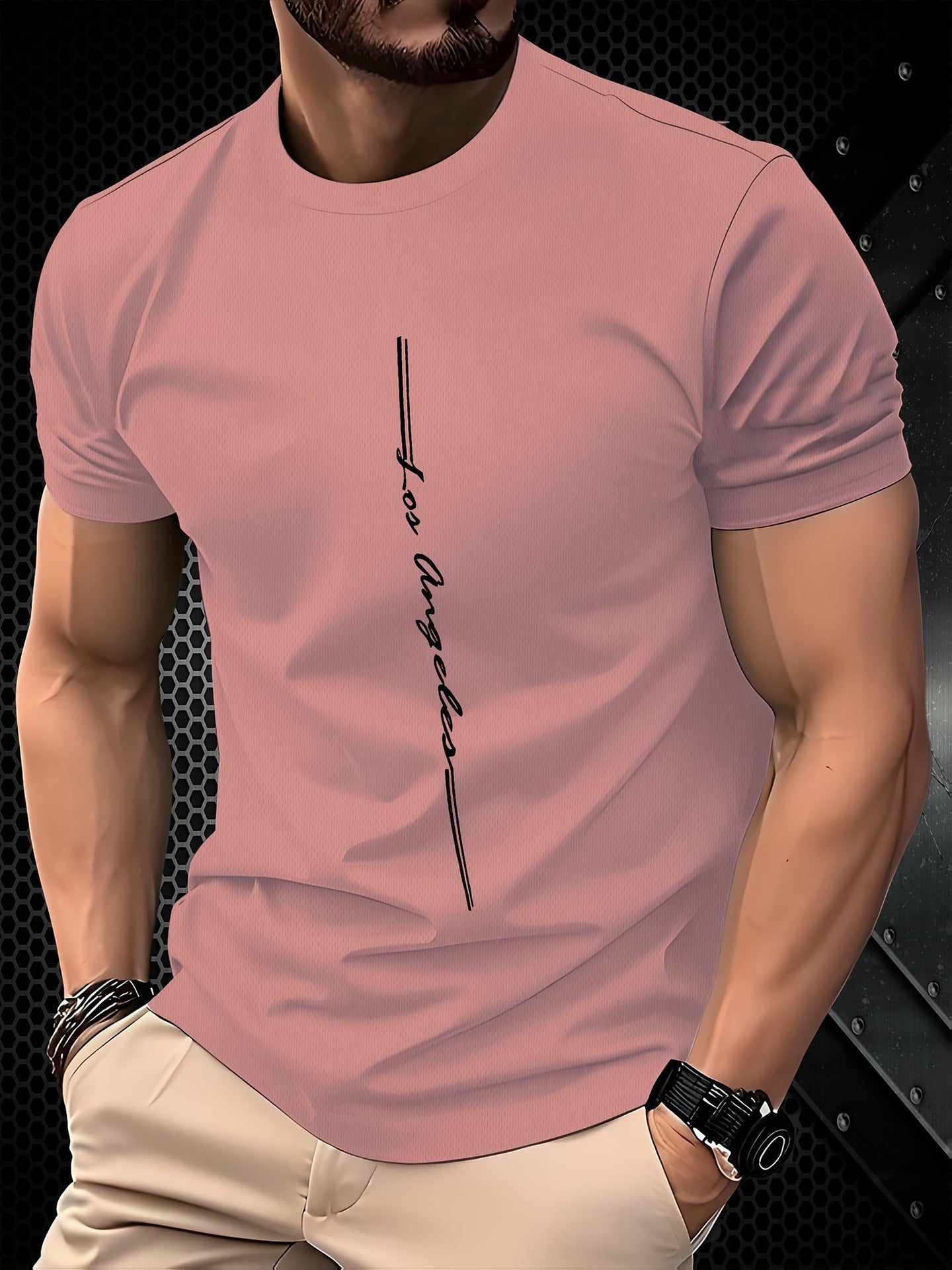 Short-Sleeved Printed T-Shirt Tops