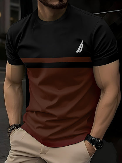 Short-Sleeved Printed T-Shirt Tops