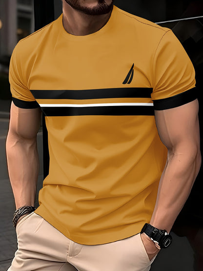 Short-Sleeved Printed T-Shirt Tops
