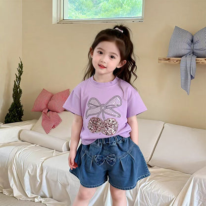 Short-sleeved shirt and short pants