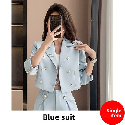 Short-sleeved suit set