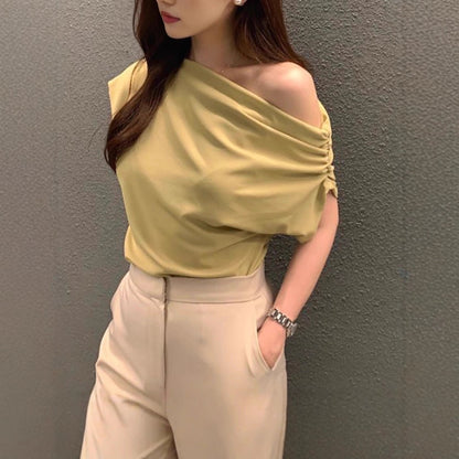 Short-sleeved T-shirt for girls