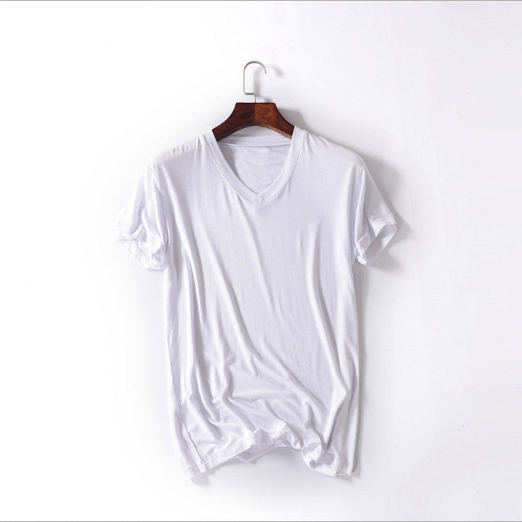 Short-sleeved T-shirt Men's V-neck