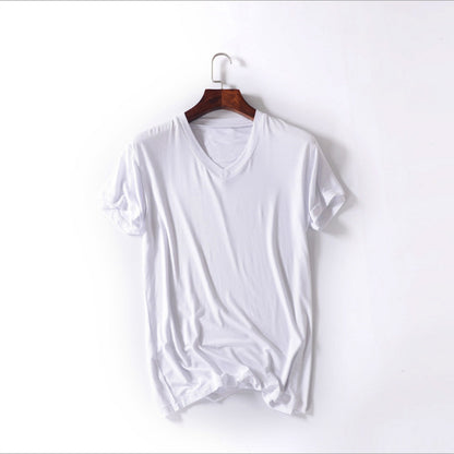 Short-sleeved T-shirt Men's V-neck