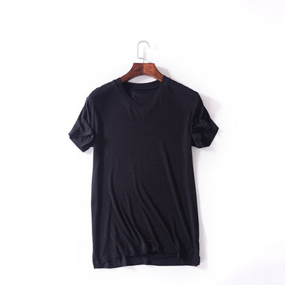 Short-sleeved T-shirt Men's V-neck