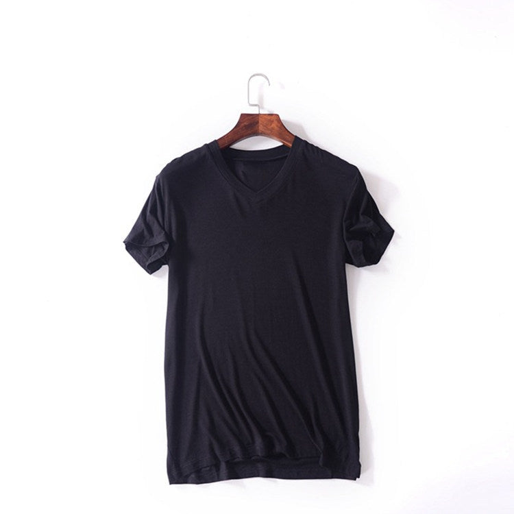 Short-sleeved T-shirt Men's V-neck