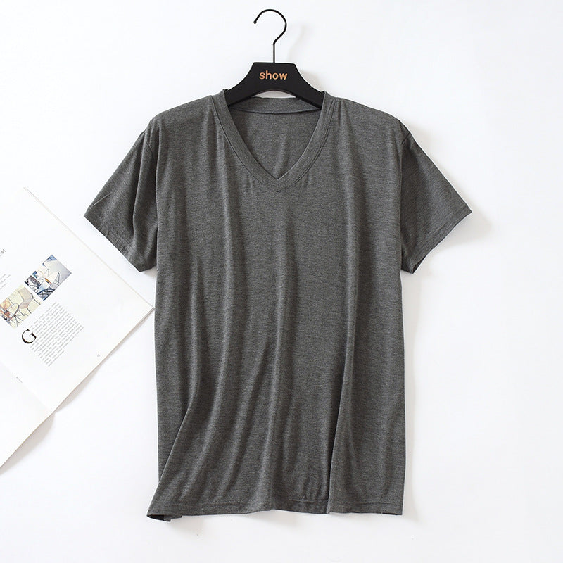 Short-sleeved T-shirt Men's V-neck