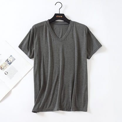 Short-sleeved T-shirt Men's V-neck