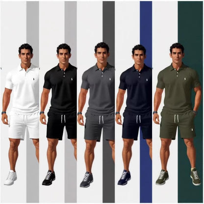 Short-sleeved two-piece set