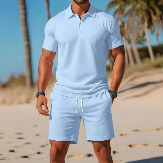 Short-sleeved two-piece set