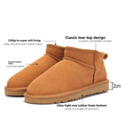 short snow boots