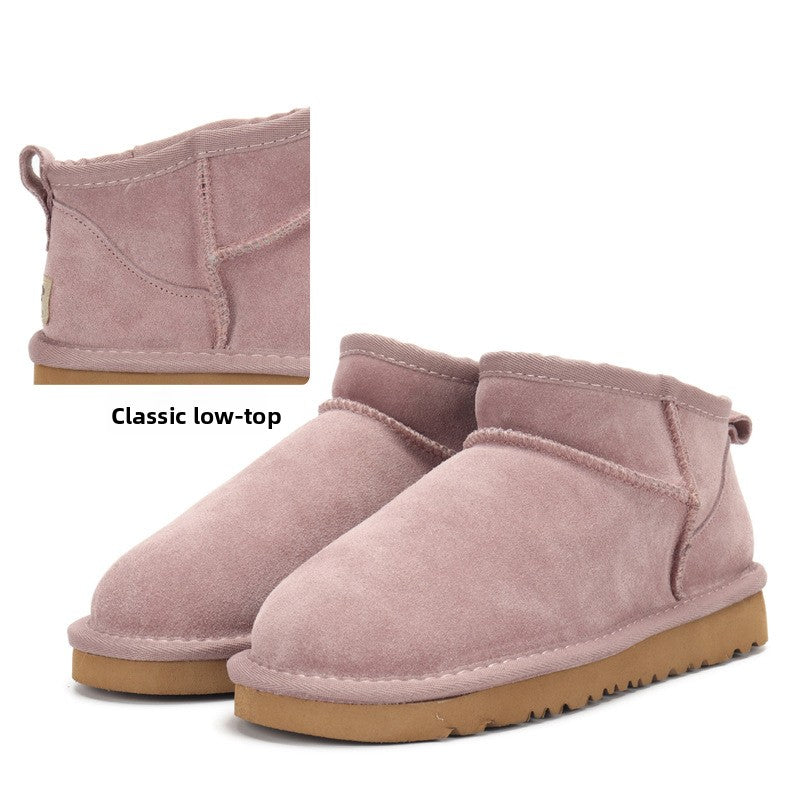 short snow boots