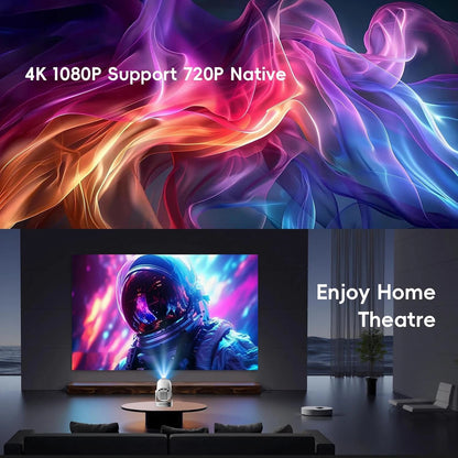 Short-throw 4K projector
