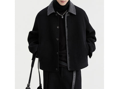 Short wool coat