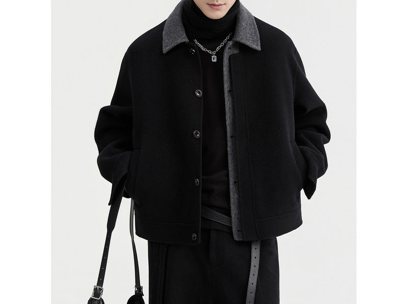 Short wool coat