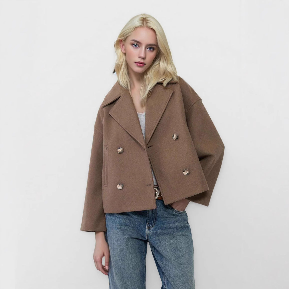 Short Woolen Jacket