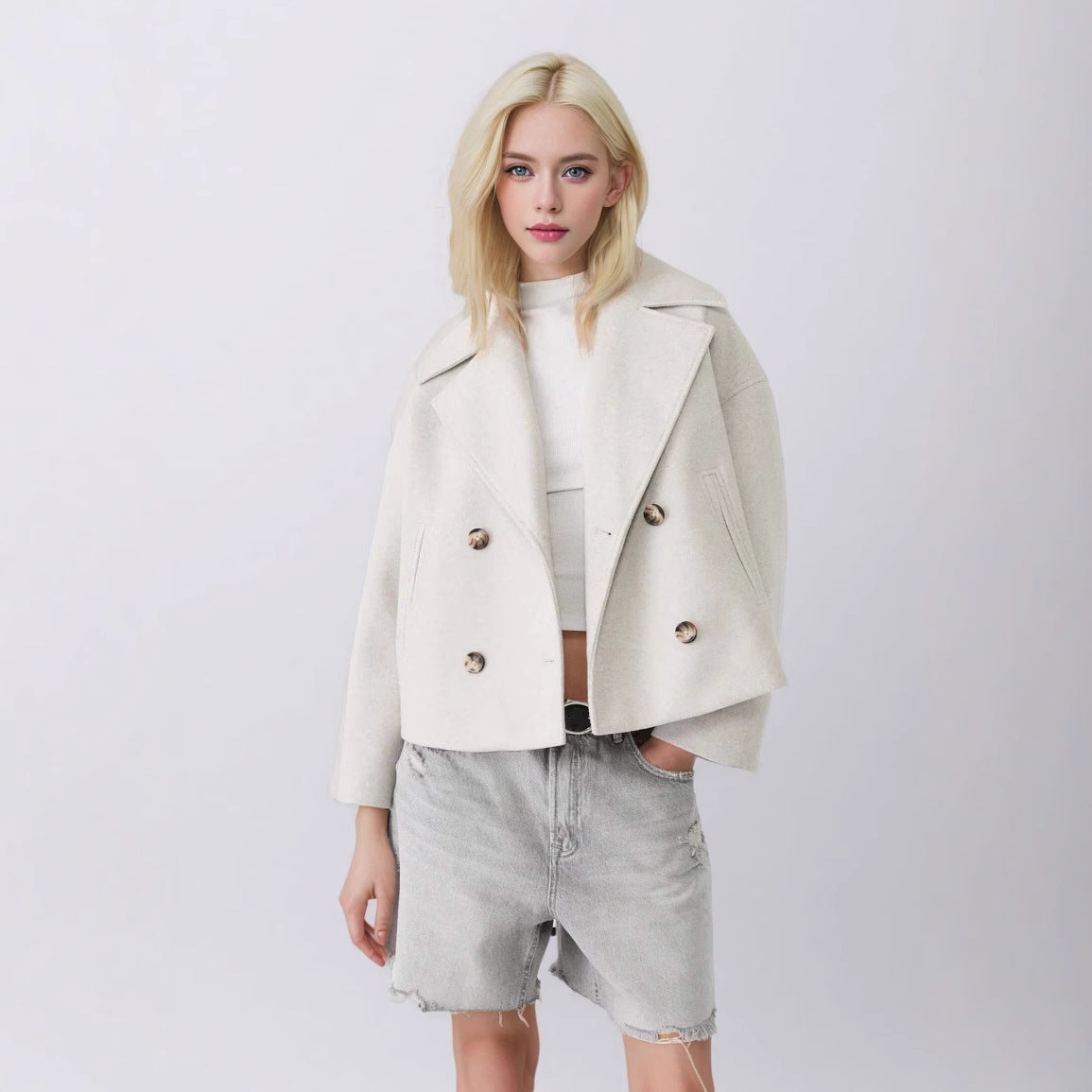 Short Woolen Jacket