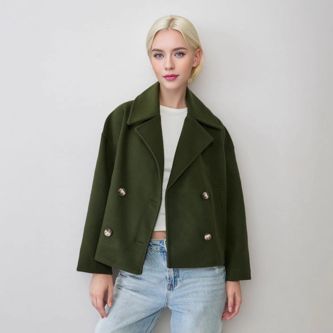 Short Woolen Jacket