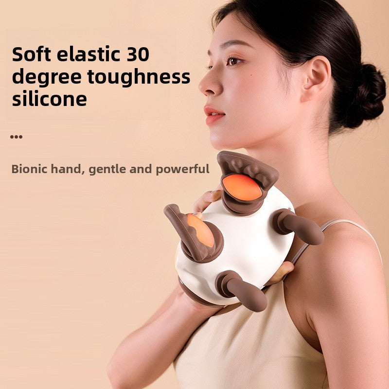 Shoulder and neck intelligent cervical massager