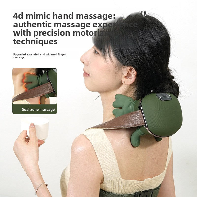 Shoulder and neck massage instrument