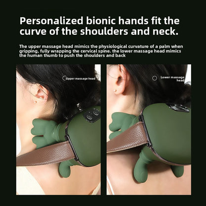 Shoulder and neck massage instrument