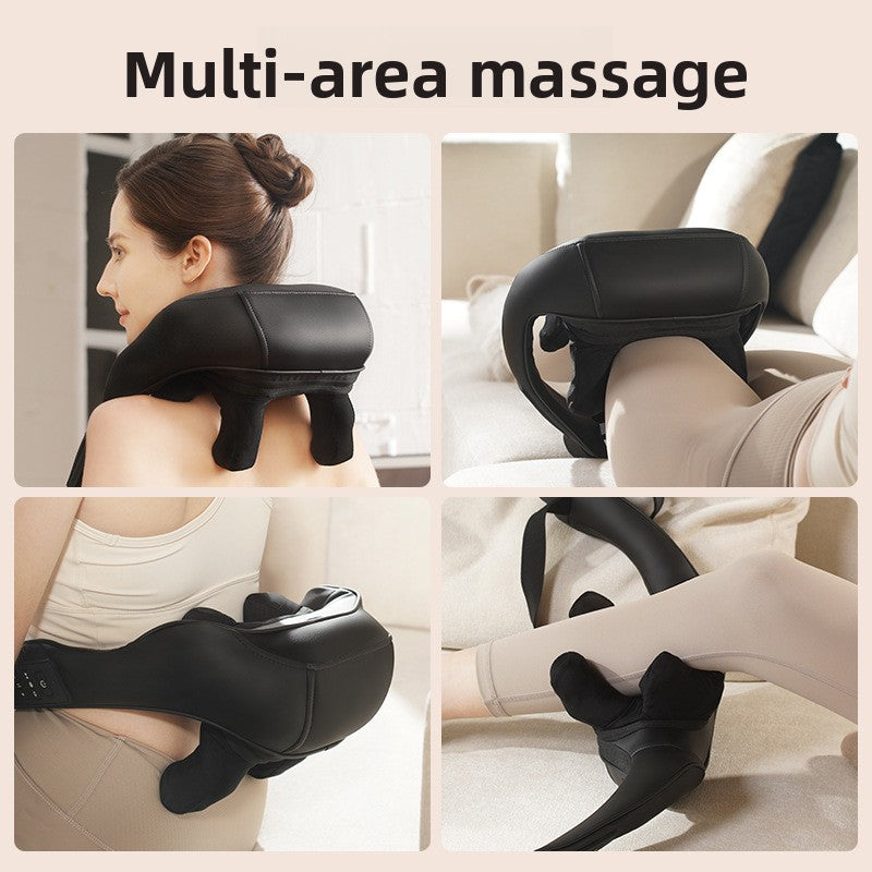 Shoulder and neck massage shawl