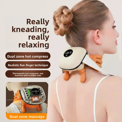 Shoulder and neck massager