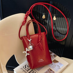 Red with pendant