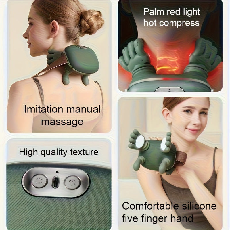 Shoulder Neck Massager with Heat and Infrared Therapy