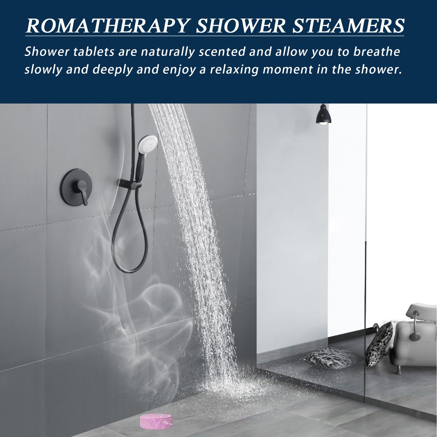 Shower cleaning tablets