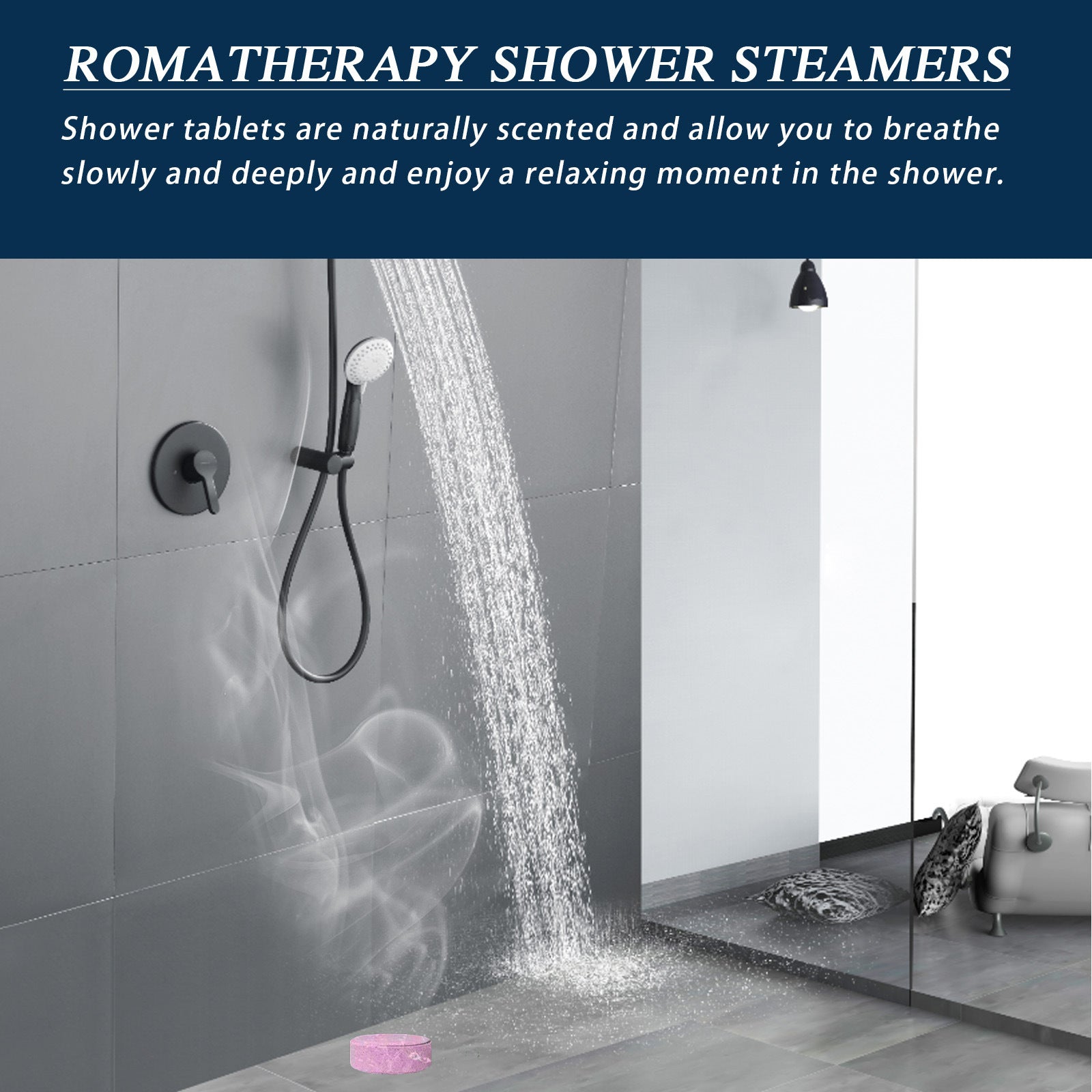 Shower cleaning tablets